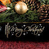 Graceful Merry Christmas! — Engraved Wine Bottle