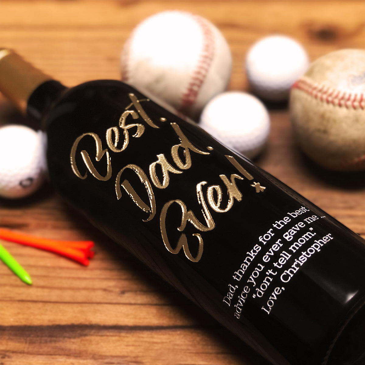 Engraved gift — additional design or presentation example; final configuration confirmed in quote