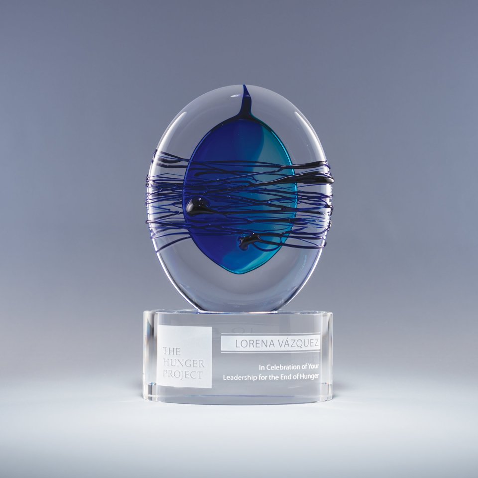 Vibrations art glass award