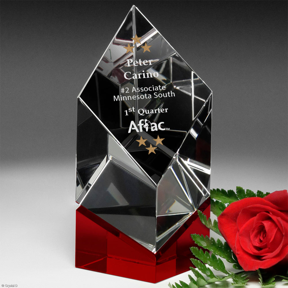 Vicksburg Ruby Award 7" - Crystal D