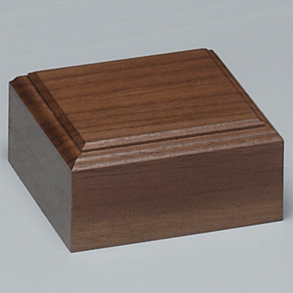 Walnut Base 3-1/4" - Crystal D