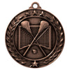 1 3/4'' Lacrosse Wreath Medallion