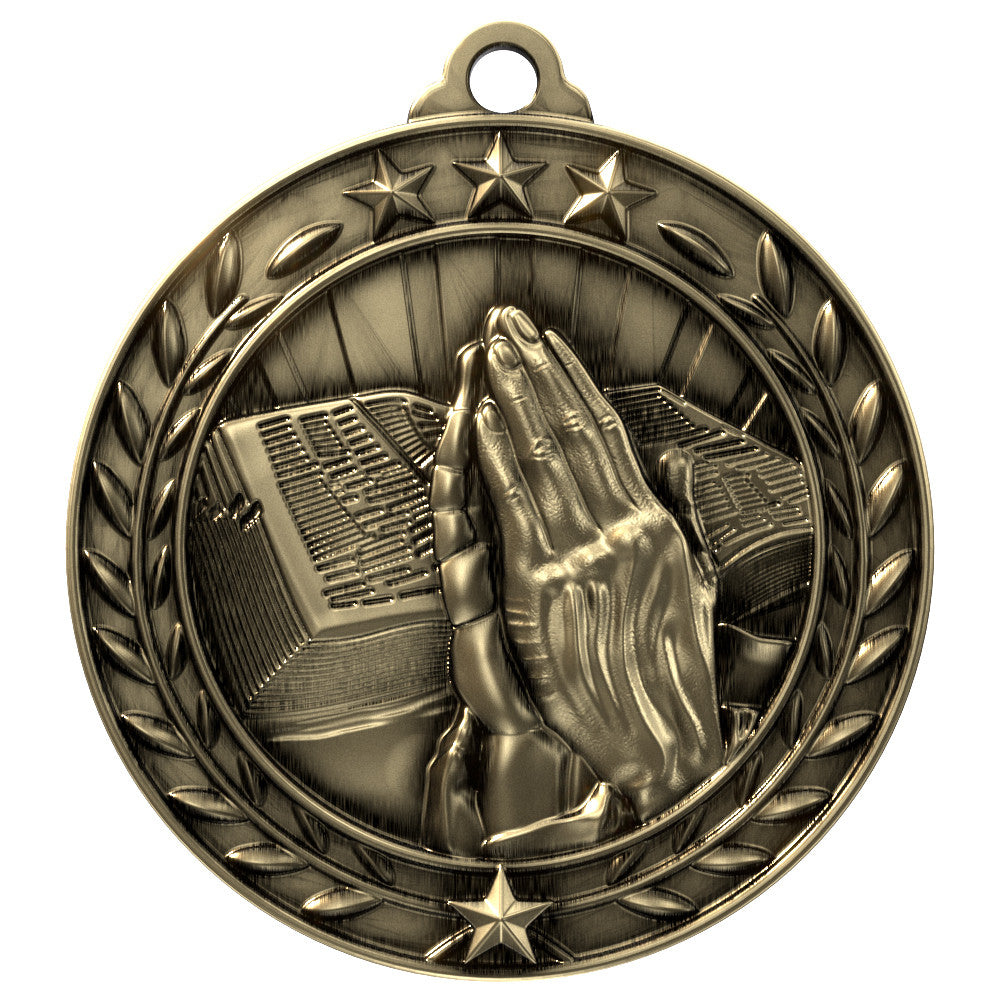 Religion Wreath Award in Gold