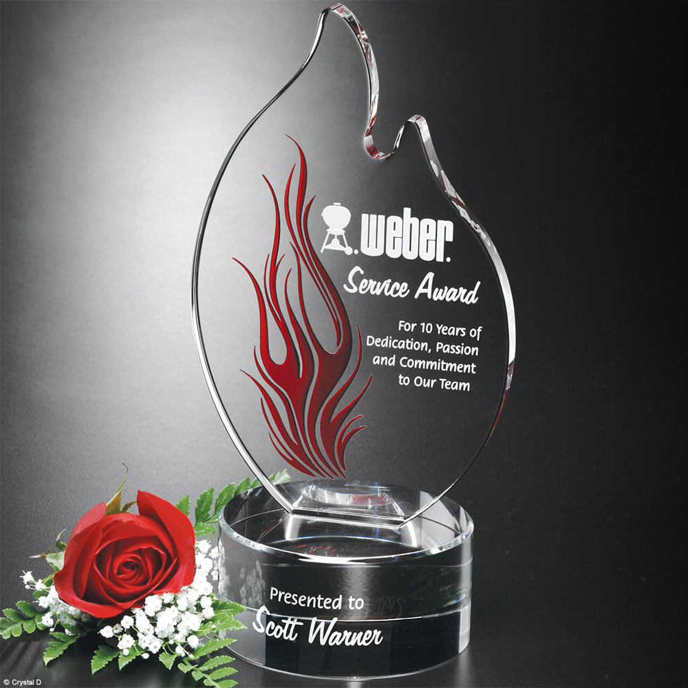 Wildfire Flame 10" - Crystal D