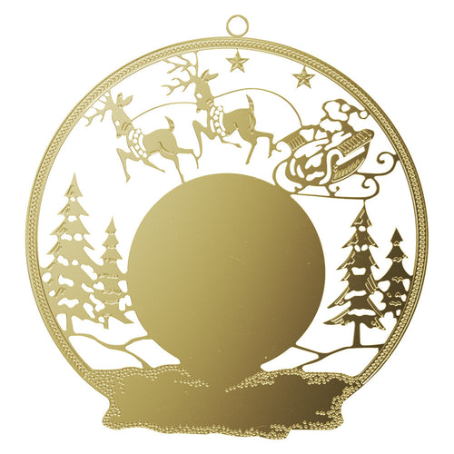 Snow Sled Holiday Ornament