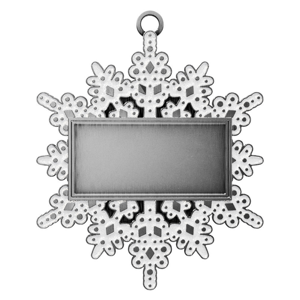 Snowflake Holiday Ornament
