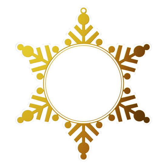 Acrylic Snowflake Ornaments