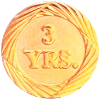 Gold 3 Year Service