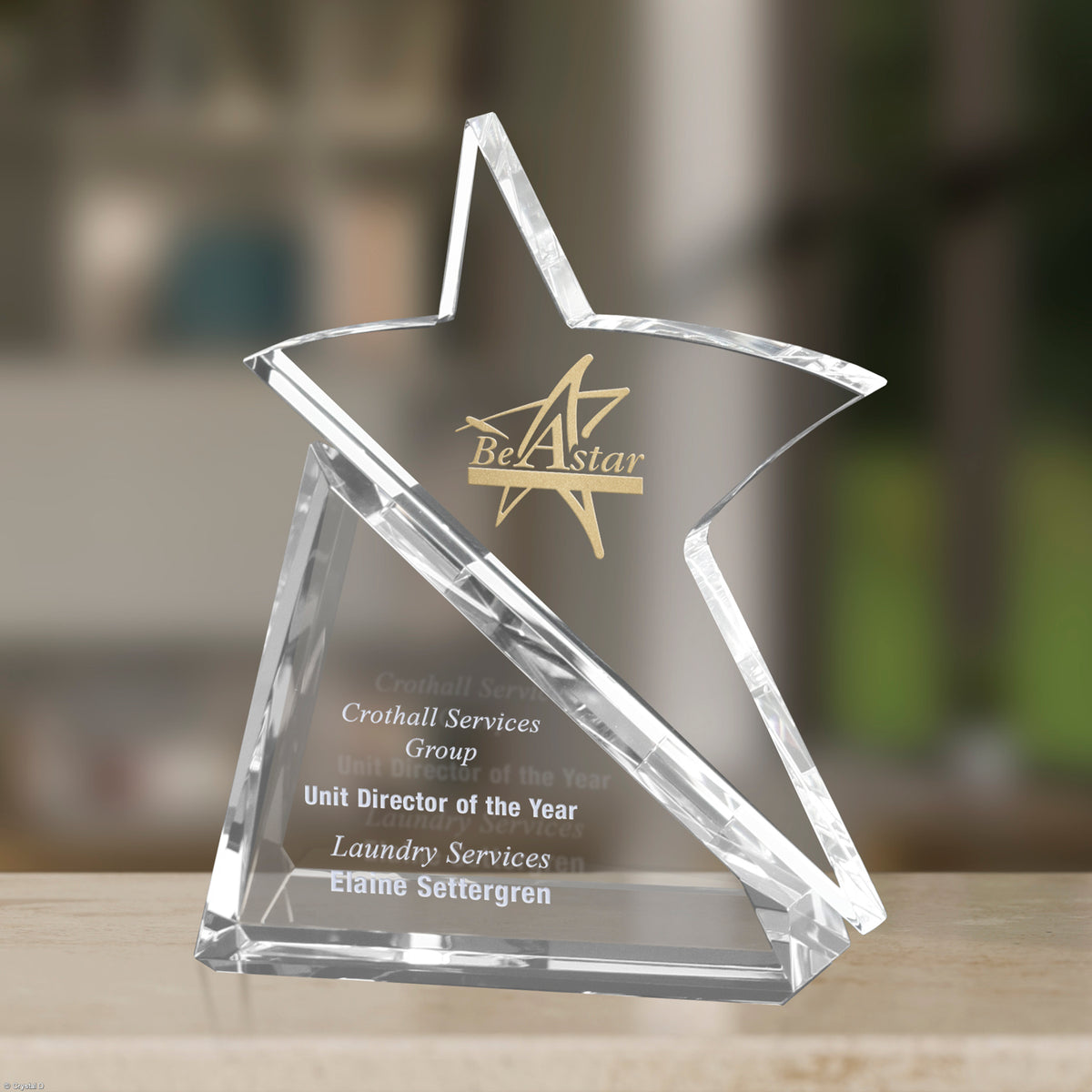 Zephyr Star 8-1/2" - Crystal D